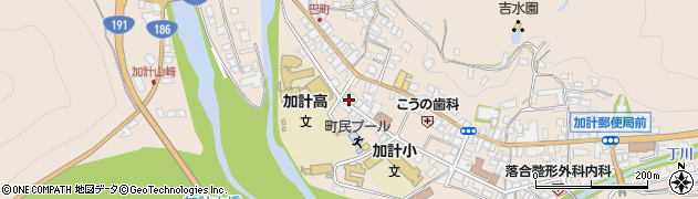 ＪＡ広島市加計周辺の地図