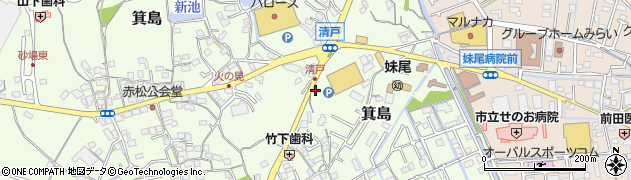 岡山県岡山市南区箕島1265周辺の地図