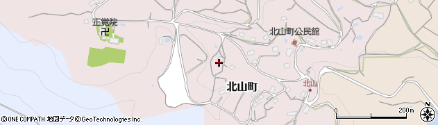 岡山県井原市北山町496周辺の地図