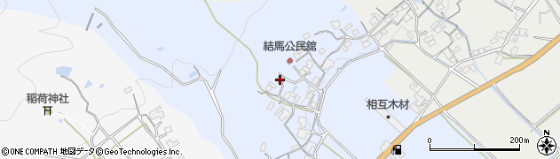 三重県名張市結馬533周辺の地図