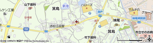 岡山県岡山市南区箕島1214周辺の地図