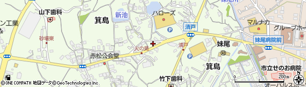 岡山県岡山市南区箕島1215周辺の地図