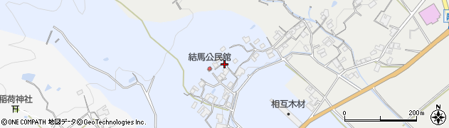 三重県名張市結馬449周辺の地図