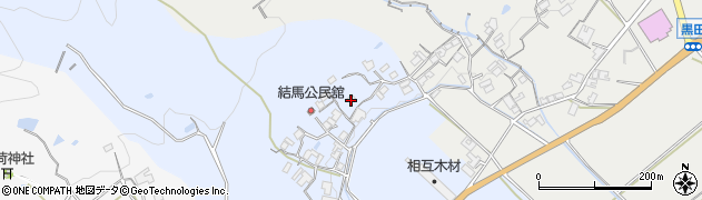 三重県名張市結馬428周辺の地図