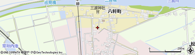 三重県松阪市六軒町31周辺の地図