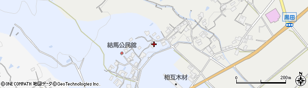 三重県名張市結馬367周辺の地図
