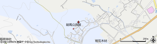 三重県名張市結馬419周辺の地図