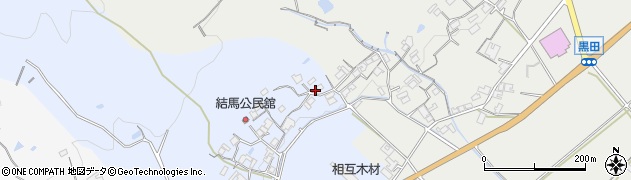 三重県名張市結馬393周辺の地図