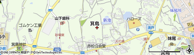 岡山県岡山市南区箕島1888周辺の地図