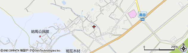 三重県名張市黒田721周辺の地図