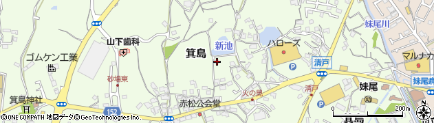 岡山県岡山市南区箕島1845周辺の地図