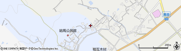 三重県名張市結馬371周辺の地図