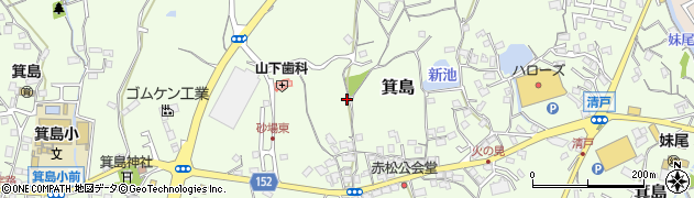 岡山県岡山市南区箕島1958周辺の地図