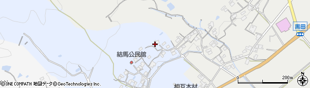 三重県名張市結馬389周辺の地図