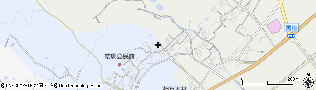 三重県名張市結馬373周辺の地図