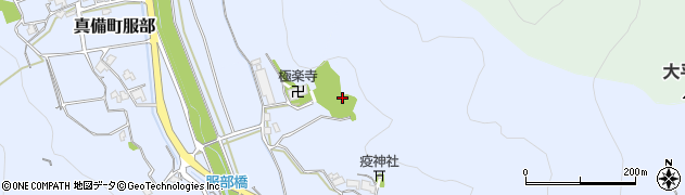 岡山県倉敷市玉島服部2295周辺の地図