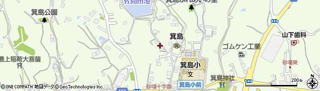 岡山県岡山市南区箕島2417周辺の地図