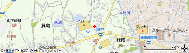 岡山県岡山市南区箕島1379周辺の地図