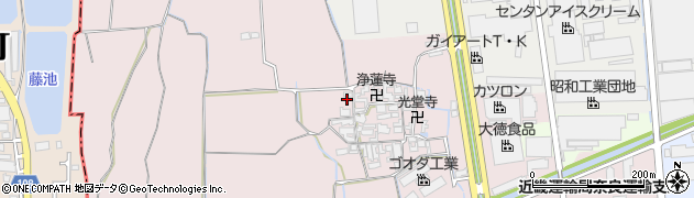 奈良県大和郡山市椎木町468周辺の地図