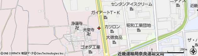 奈良県大和郡山市椎木町393周辺の地図