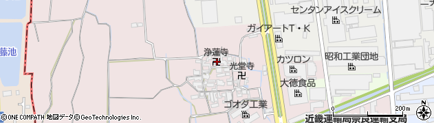 奈良県大和郡山市椎木町459周辺の地図