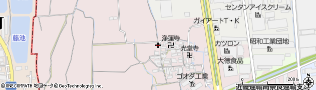 奈良県大和郡山市椎木町477周辺の地図