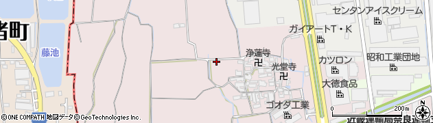 奈良県大和郡山市椎木町480周辺の地図
