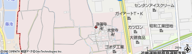 奈良県大和郡山市椎木町467周辺の地図