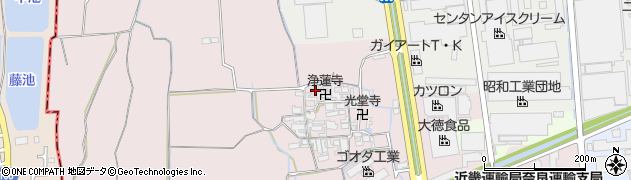 奈良県大和郡山市椎木町462周辺の地図