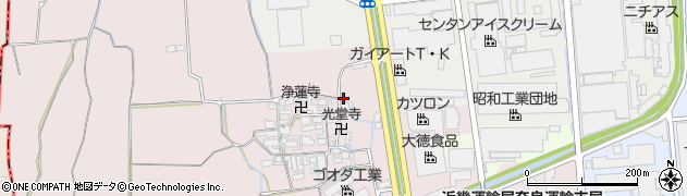 奈良県大和郡山市椎木町378周辺の地図