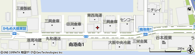 田渕倉庫株式会社周辺の地図