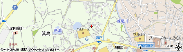 岡山県岡山市南区箕島1347周辺の地図
