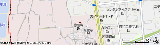 奈良県大和郡山市椎木町365周辺の地図