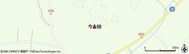 広島県北広島町（山県郡）今吉田周辺の地図