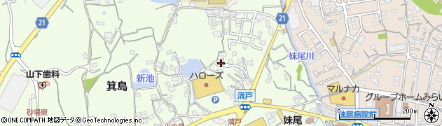岡山県岡山市南区箕島1339周辺の地図
