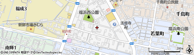 岡山県岡山市南区松浜町周辺の地図