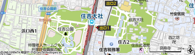 株式会社大阪鑑定所周辺の地図
