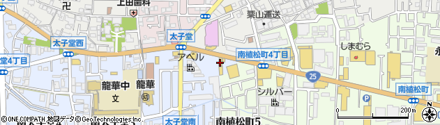 ＨｏｎｄａＣａｒｓ大阪太子堂店周辺の地図