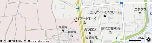 奈良県大和郡山市椎木町382周辺の地図