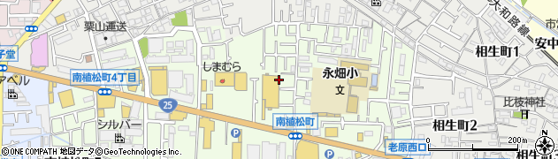 大阪府八尾市永畑町周辺の地図