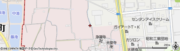 奈良県大和郡山市椎木町340周辺の地図