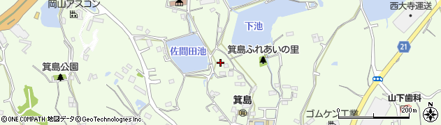 岡山県岡山市南区箕島2488周辺の地図