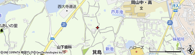 岡山県岡山市南区箕島1798周辺の地図