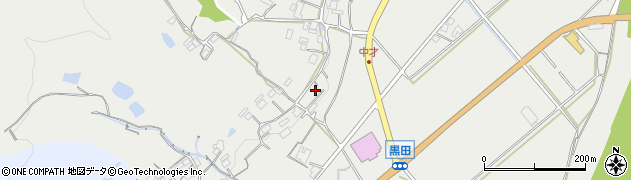 三重県名張市黒田1123周辺の地図
