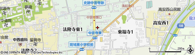 U　Dental　Clinic　生駒郡法隆寺院周辺の地図