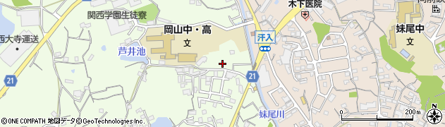 岡山県岡山市南区箕島1484周辺の地図