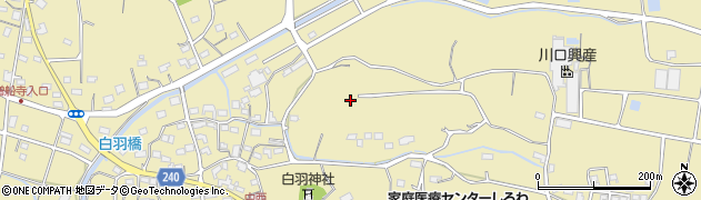 静岡県御前崎市白羽周辺の地図