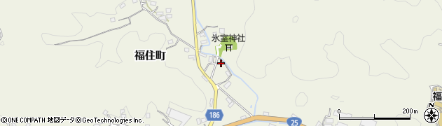 奈良県天理市福住町2203周辺の地図