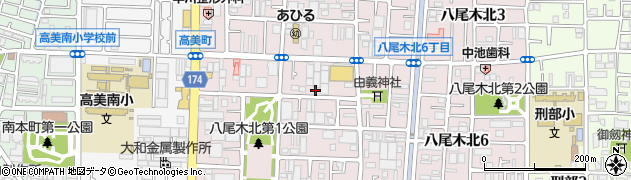 有限会社近畿式典　寝台車部周辺の地図