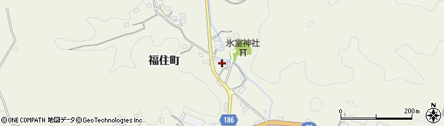 奈良県天理市福住町2204周辺の地図